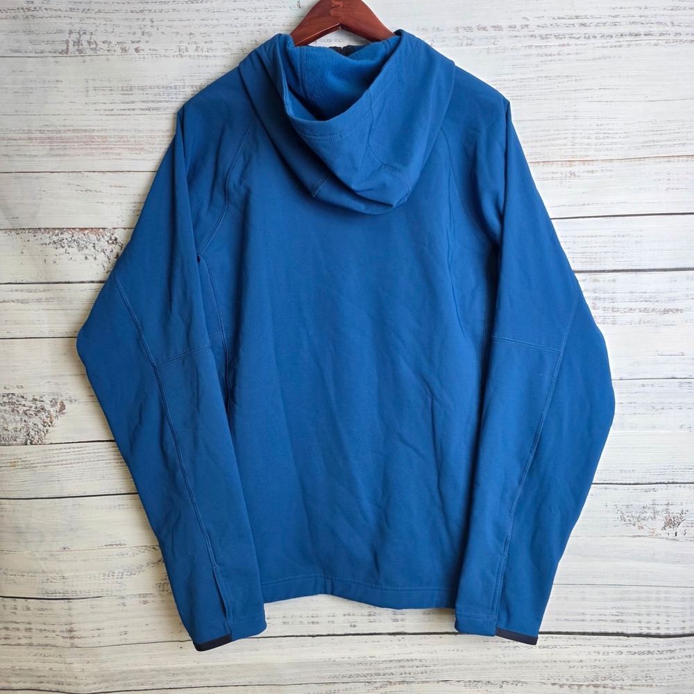 Mountain Hardwear Mens Medium Keele Hoody Softshell Fleece Lined Full Zip Jacket - Picture 3 of 10